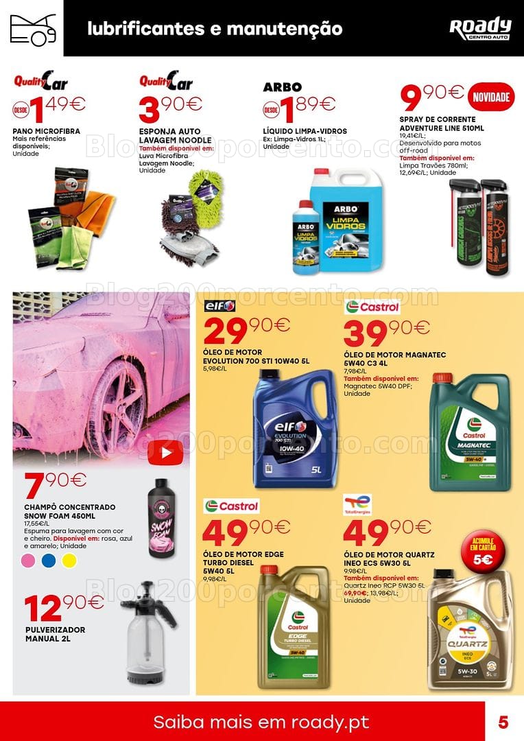Antevisão Folheto ROADY Promoções até 2 agosto